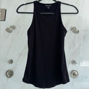 Signature Rib Tank- Black